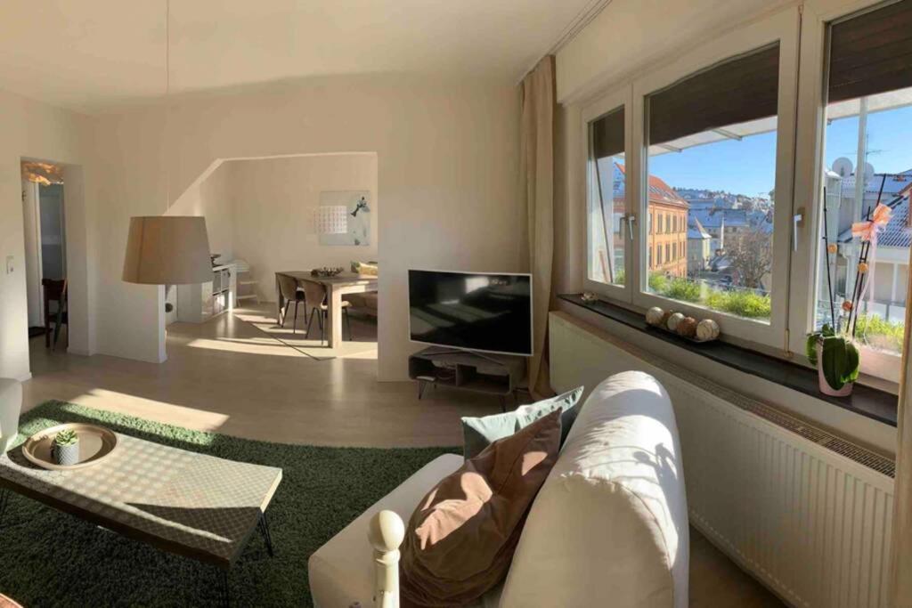 Blickfang Uber Den Dachern Apartment Bruchsal Bagian luar foto