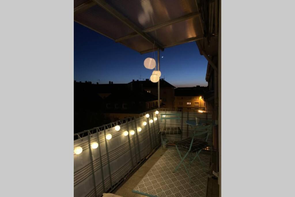 Blickfang Uber Den Dachern Apartment Bruchsal Bagian luar foto